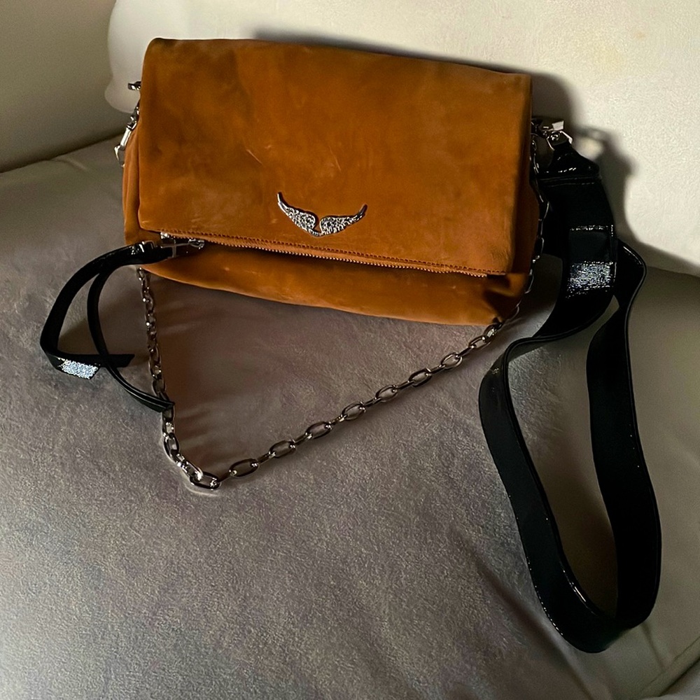 Zadig & Voltaire suede bag